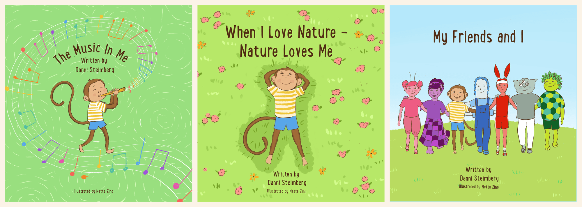 The three Groovy book covers arranged together as the complete collection
